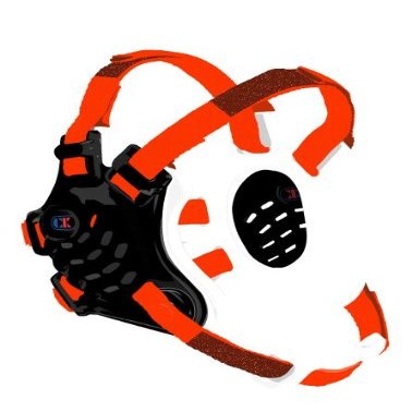 Cliff Keen F5 Tornado Headgear - Black/White/Orange