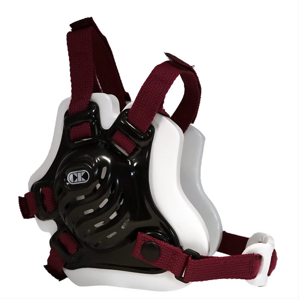 Cliff Keen Wrestling-Protective-Headgear F5 Tornado Headgear (Black/White/Maroon, One Size)