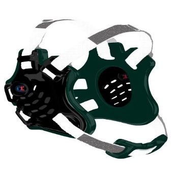 Cliff Keen F5 Tornado Headgear - Black/Dark Green/White
