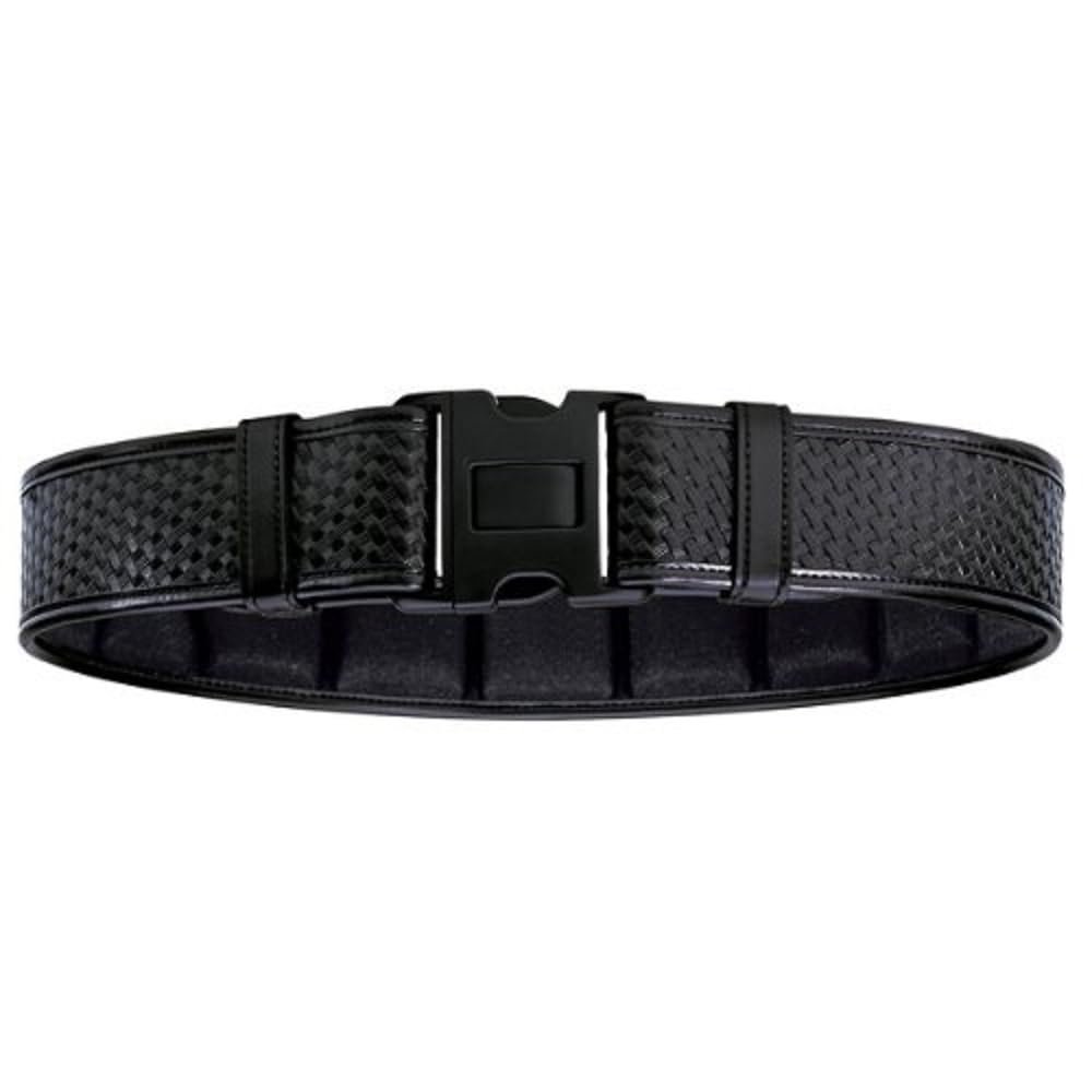 Bianchi 7955 ErgoTek Duty Belt with Tri-Release Buckle, Fits 2.25 Inches (58 MM) Belt Loops, Basketweave Black, 40-42