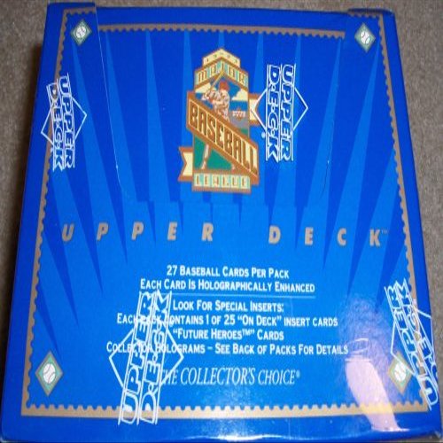 1993 Upper Deck Series 2 MLB Baseball Cards Unopened Box