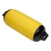 Taylor Made Super Gard Boat Fender, Yellow (8.5" x 26") Double-Molded Ends, Ribbed Technology to Minimize Roll, Rubber Football Needle Inflation Valve, Marine-Grade Vinyl, 5/8" Eyelets - 958824 view 1