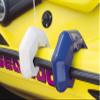 Taylor Made Buoy for Personal Watercrafts, Hook Under Quick Attachment, Flexible Shape, Inflation Valve, Suction Cup and Securing Line Included, for Use at Low Speed or Docking, Yellow  2020108225 view 1