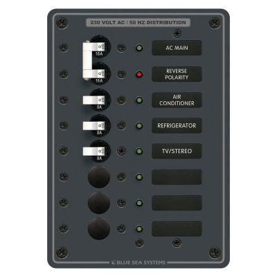 Blue Sea Systems AC Main + 6 Positions [European]