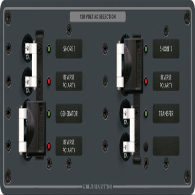Blue Sea Systems AC 3 Sources - Horizontal
