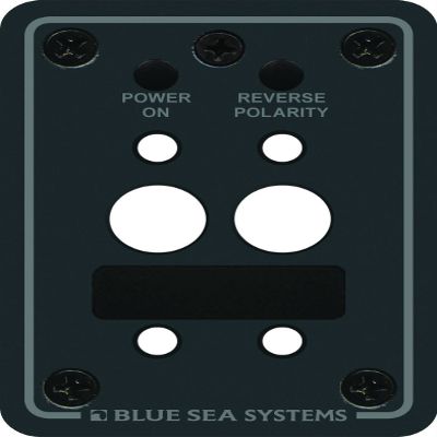 Blue Sea Systems 8173 A-Series Double Blank Mounting Panel