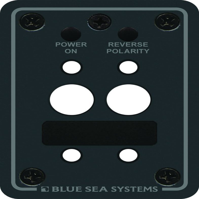 Blue Sea Systems 8173 A-Series Double Blank Mounting Panel
