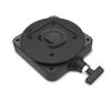 Cannon 2207003 Low-Profile Swivel Downrigger Mounting Base, Black Composite view 1