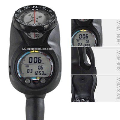 Sherwood Insight Navigational Nitrox Computer Console Scuba Dive Diving Divers Computers, CR3705 - Console with Compass