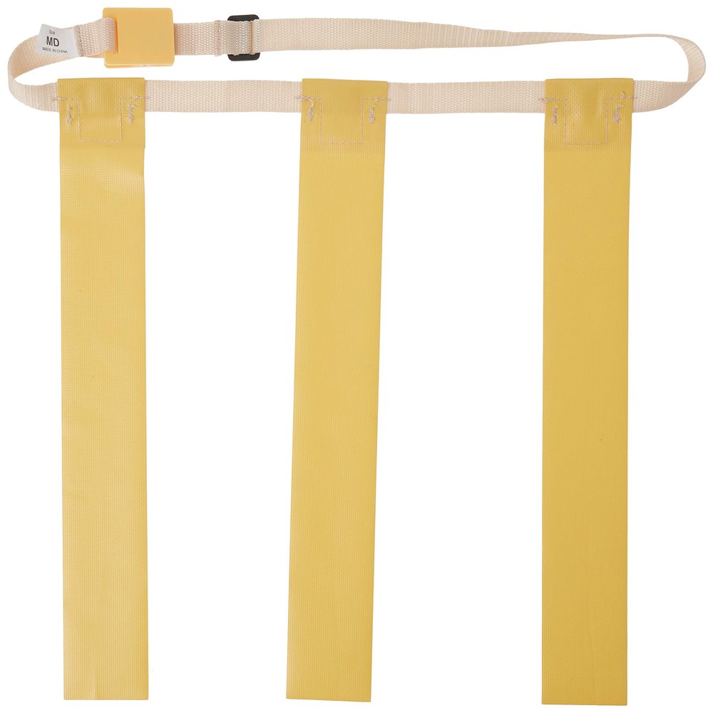 TRIPLE THREAT Flag Football Belts, Yellow, Medium (EACH)