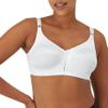 Bali Womens Double Support Wireless Bra, Comfortsoft Full-coverage Wirefree Df3820 Bras, White, 40C US view 1