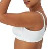 Bali Womens Double Support Wireless Bra, Comfortsoft Full-coverage Wirefree Df3820 Bras, White, 40C US view 2