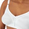 Bali Womens Double Support Wireless Bra, Comfortsoft Full-coverage Wirefree Df3820 Bras, White, 40C US view 4