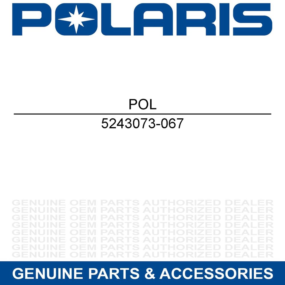 Polaris 5243073-067 Black W/T Upper Pan Brace OEM 1999-2019 Widetrak LX 550