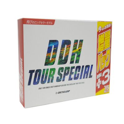 Dunlop Golf Balls DDH Tour Special Bonus Pack of 15 White