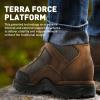 Danner Radical 452 5.5 Waterproof Hiking Boots for Men with Sanded Nubuck Leather, Scuff-Proof Toe Cap, Breathable Gore-Tex & Traction Outsole, Dark Brown - 11.5 EE view 2