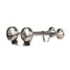 Seachoice Stainless Steel Dual Trumpet Horn, Vibration-Free Mounting Pad, 20-3/4 in. Long, 12V view 2