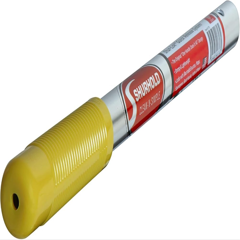 Shurhold Durable, Lightweight Aluminum Handles for Boats, RVs, and Home Cleaning Tools - 60" Fixed Length Handles