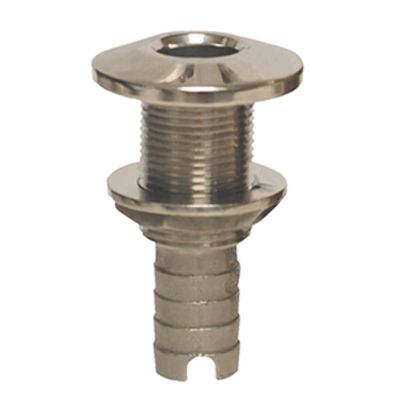 GROCO Stainless Steel Hose Barb Thru-Hull Fitting - 2"