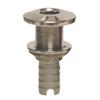 GROCO Stainless Steel Hose Barb Thru-Hull Fitting - 2" view 1