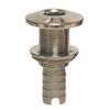 GROCO Stainless Steel Hose Barb Thru-Hull Fitting - 2" view 2