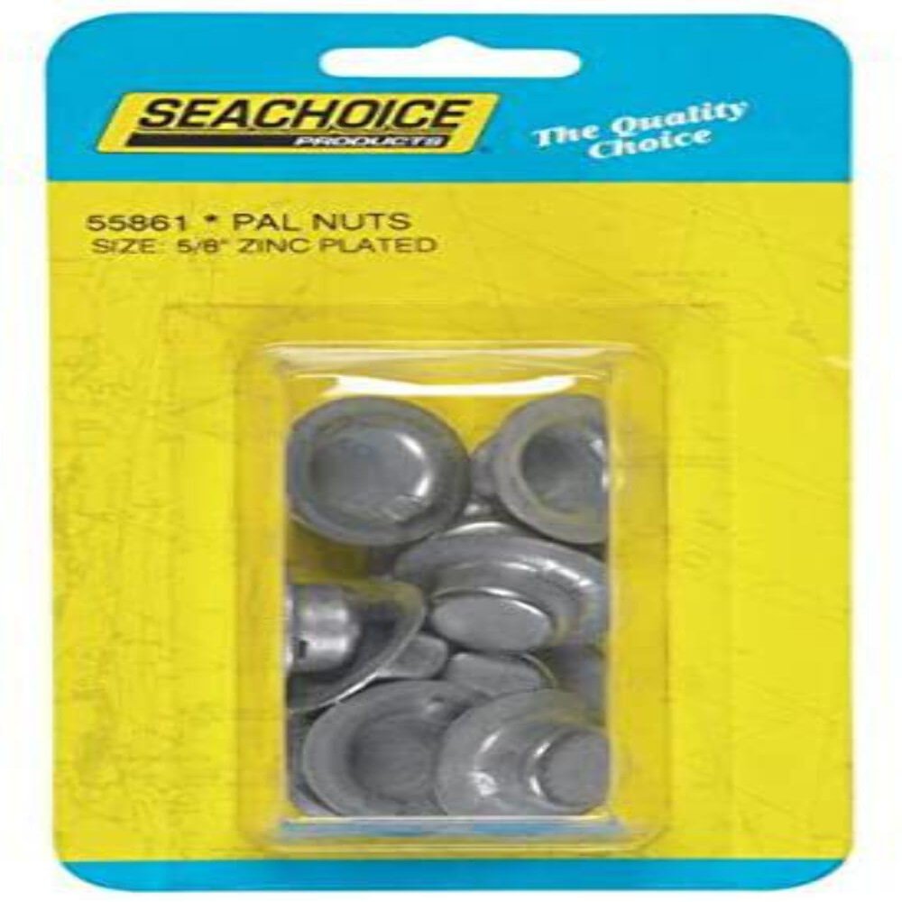 SEACHOICE Pal Nut, Fits O.D. Shaft 5/8"