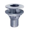 Buck Algonquin 70THH112 316 Stainless Steel Thru Hull - w/ 1-1/8" Hose End view 1