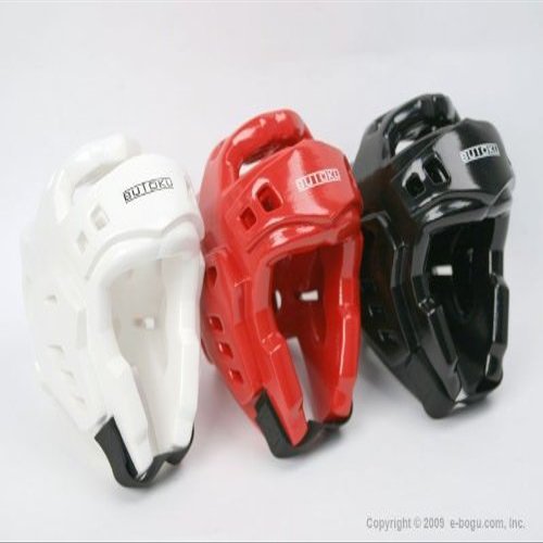 Dipped Foam Head Guard, White, M