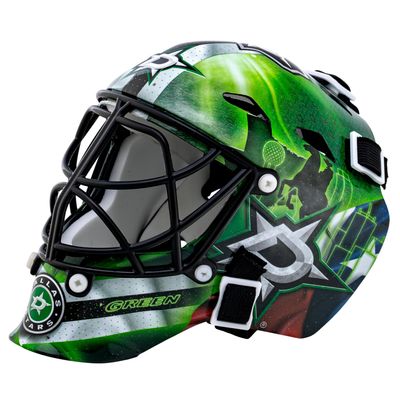 Franklin Sports 7784F25 NHL Mini Goalie Mask,Dollos Stars