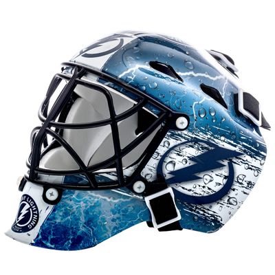 Franklin NHL Tampa Bay Lightning Mini Hockey Mask TEAM SPECIFIC LOGO 4.5 X 5 X 4
