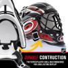 Franklin Sports NHL League Logo Carolina Hurricanes Mini Goalie Mask view 3