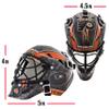 Franklin Sports NHL League Logo Philadelphia Flyers Mini Goalie Mask view 2