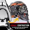 Franklin Sports NHL League Logo Philadelphia Flyers Mini Goalie Mask view 3