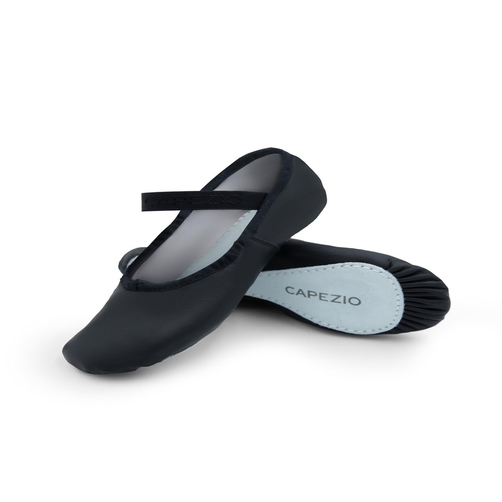 Capezio girls Daisy 205 Ballet Shoe (Toddler/Little Kid),Black,1 W US Little Kid