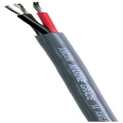 Ancor 156450 Marine Grade Electrical Bilge Pump Premium Tinned Copper 3-Cable Wiring (14-Gauge, Gray, 500-Feet)