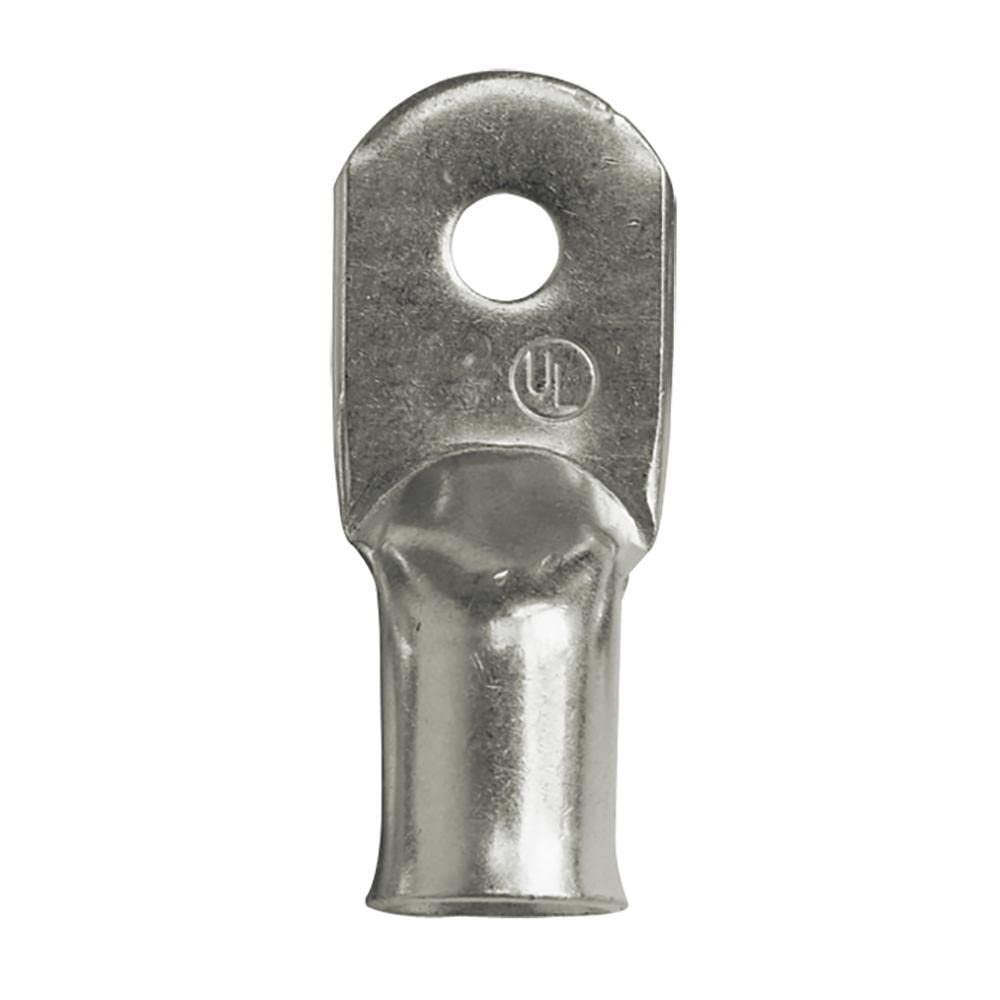 ANCOR MARINE GRADE 244276 Electrical Heavy Duty Tinned Copper Lugs (1-Gauge, Size 3/8 Screw, 100-Pack)