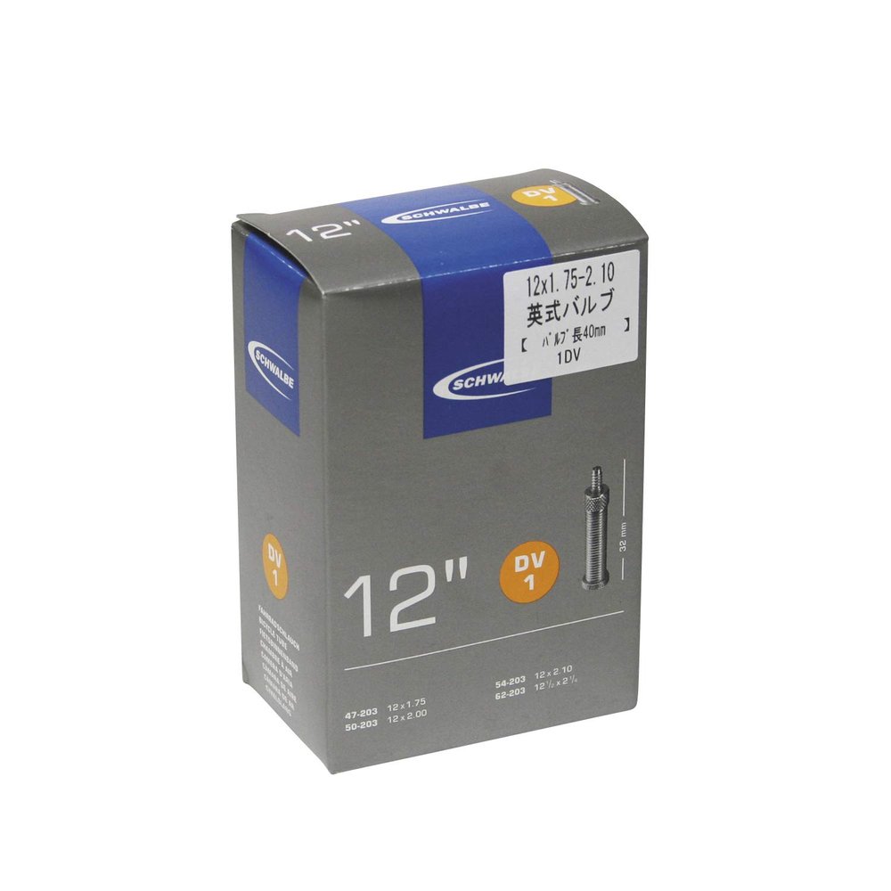 Schwalbe Bicycle Tube DV1 47/62-203 EK 32 mm