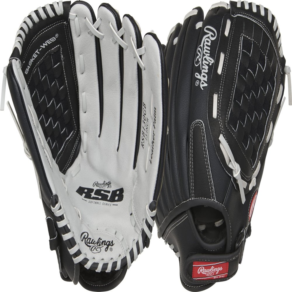 Rawlings | RSB Slowpitch Softball Glove | Left Hand Throw | 13" - Basket Web