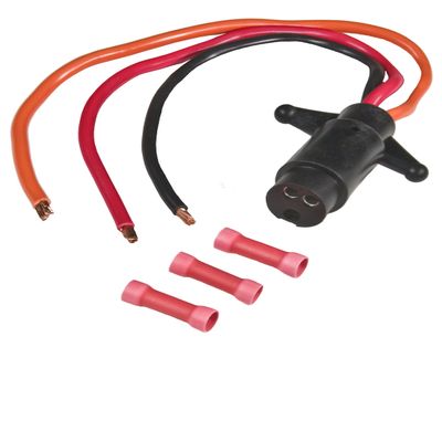 Sierra International WH10550-1 Female Motor Side Trolling Motor Connector 24V with Butt Connectors - Each