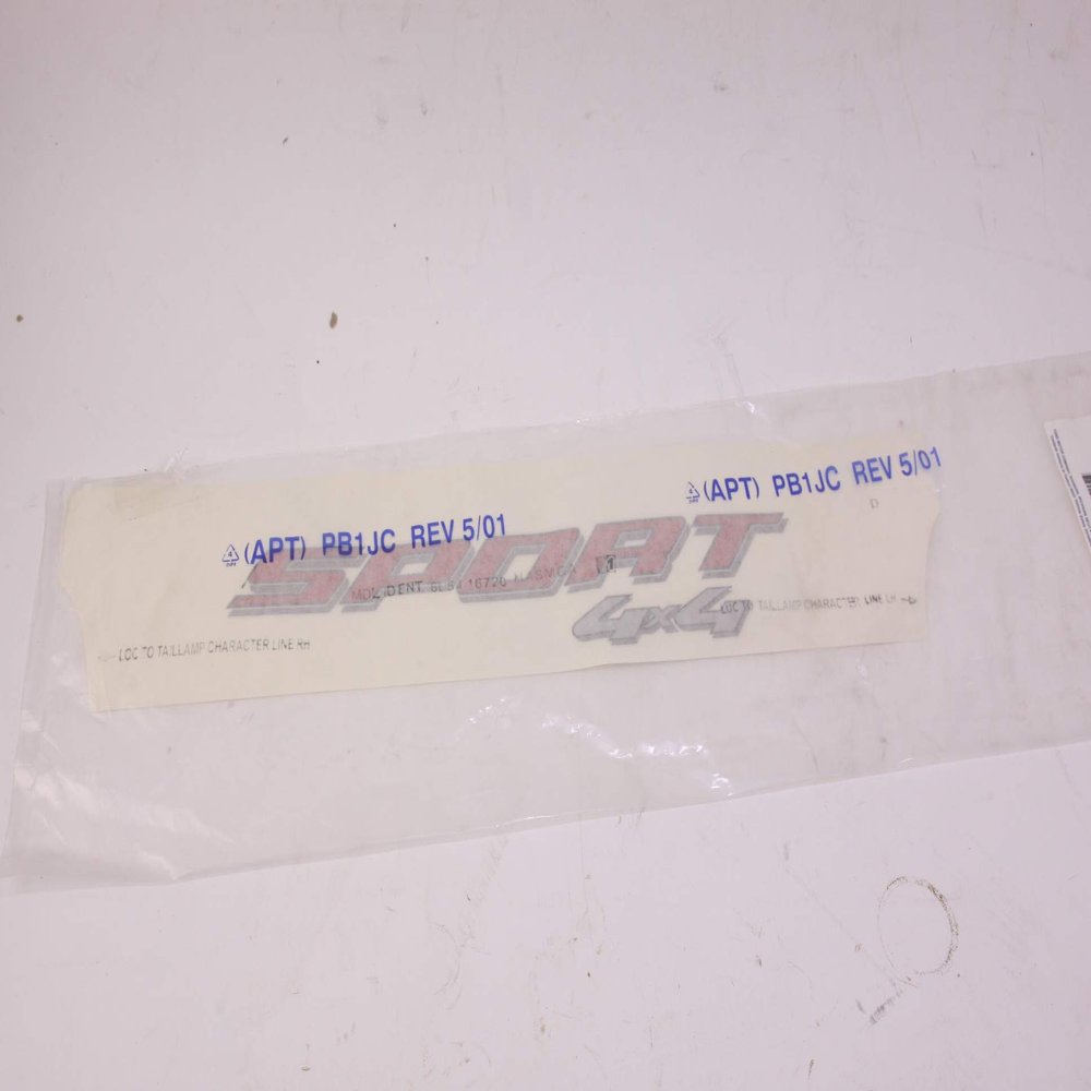 Ford 6L5Z-16720-HA - DECAL - NAME PLATE