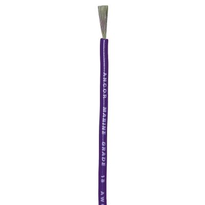 Ancor 104799 Marine Grade Electrical Primary Tinned Copper Boat Wiring (14-Gauge, Purple, 1000-Feet)