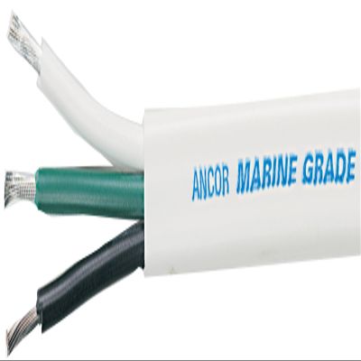 Ancor Marine Grade Products 131130 Triplex Cable, 10/3 AWG (3 x 5mm2), Flat - 300ft