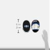Ringside Gel Micro Boxing MMA Punch Mitts (Pair) , blue/black, Small view 3