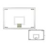 First Team FT236 72in x 48in Glass Basketball Backboard view 1