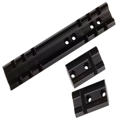 Weaver Base Top Mount - 18, Gloss Black