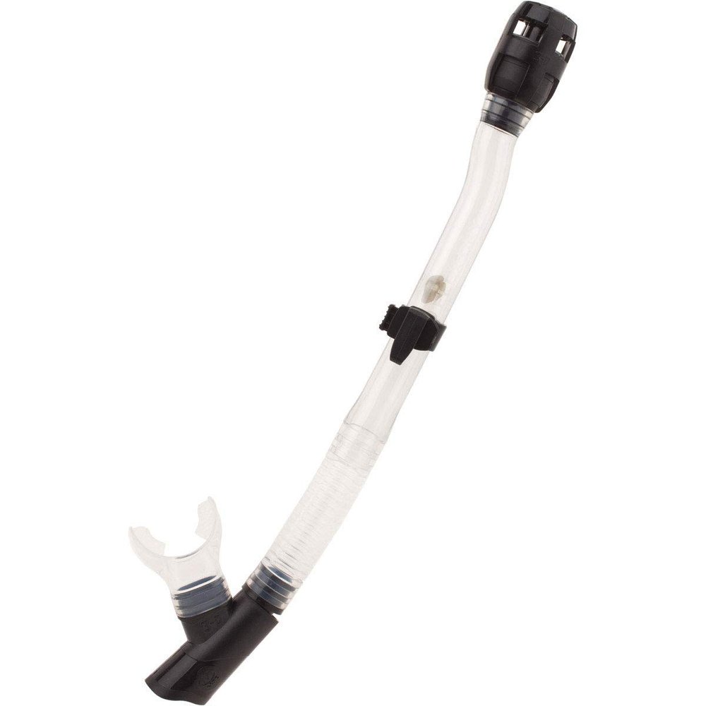 XS Scuba M-Line Snorkel 3D Dry, Crystal Clear