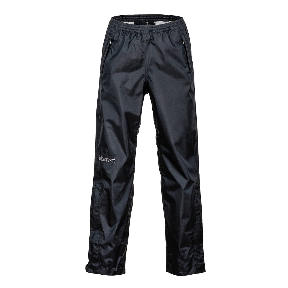 Marmot PreCip Kids' Waterproof Rain/Hiking Pant, Black, X-Large