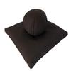 Kapok Zafu, Zabuton and Support Meditation Cushion Set (3pc), Brown view 2