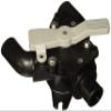 Jabsco 45490-1000 Marine Waste Tank Y-Valve,Black view 1