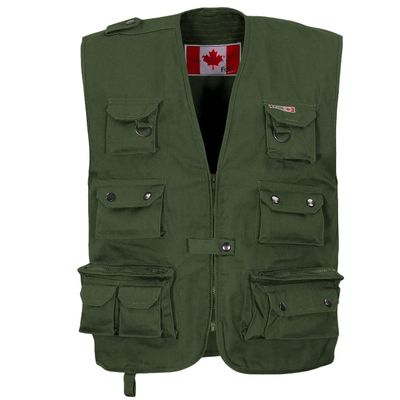 MFH Outdoor Men's Heavy-Duty Vest SIZE L